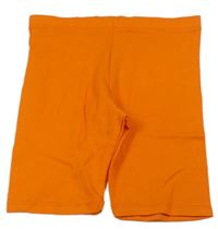 Oranžové elastické kraťasy zn. F&F