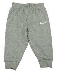 Šedé tepláky s logem Nike 