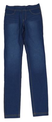 Modré džegíny H&M