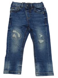 Tmavomodré rifle s prošoupáním Next