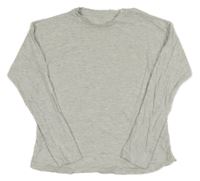 Šedé melírované triko George 