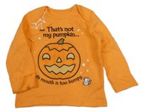 Oranžové triko s dýní George