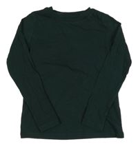Tmavozelené triko H&M