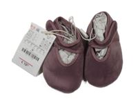 Nové - Fialové sametové capáčky Zara vel. 15