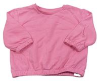 Růžová oversize mikina zn. PRIMARK