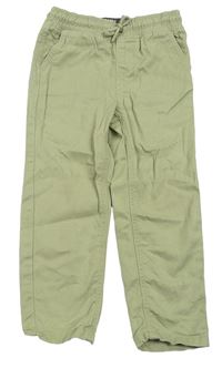 Olivové slim rifle Denim Co. 