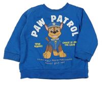 Cobaltově modrá mikina s PAW PATROL - Chase George