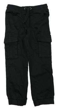 Černé cargo cuff rifle Tu