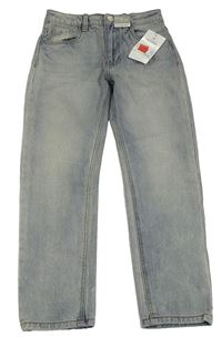 Světlemodré mom fit rifle Dopodopo