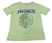 Zelenkavé tričko s Lego Ninjago zn. H&M
