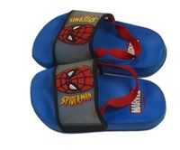 Modro-červené pantofle se Spidermanem Marvel. vel. 24