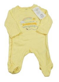 Nové - Žlutý overal s duhou a včelou F&F