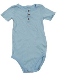Světlemodré body s knoflíky Tchibo