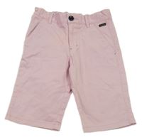 Světlerůžové plátěné chino kraťasy Debenhams