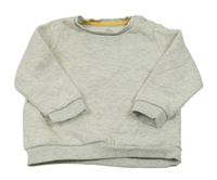 Šedá melírovaná mikina F&F