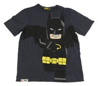 Tmavošedé tričko s Batmanem 