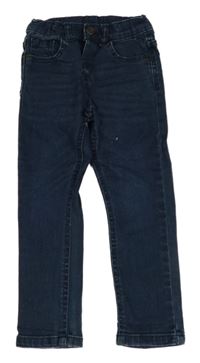 Tmavomodré skinny rifle M&S