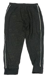 Antracitové skvrnité pyžamové kalhoty Matalan