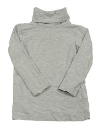 Šedý melírovaný rolák zn. Pocopiano