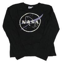 Černé triko s NASA