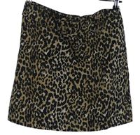 Dámská černo-béžová vzorovaná sukně Primark 