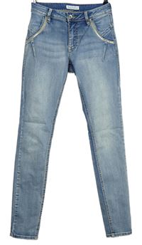 Dámské světlemodré skinny rifle Red Button 