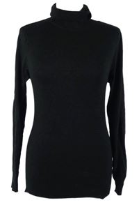 Dámský černý svetrový rolák Peacocks 