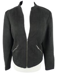 Dámská černá semišová bunda Vero Moda 