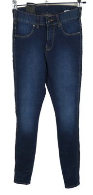 Nové - Dámské tmavomodré skinny rifle Dr Denim 