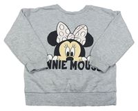 Šedá mikina s Minnie zn. Primark