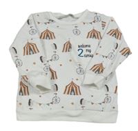 Bílé triko s obrázky