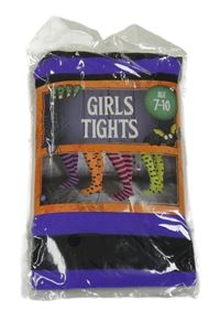 Nové - Fialovo-černé pruhované silonky