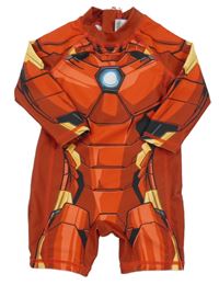 Červený UV overal Iron Man Marvel