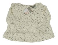 Nové - Smetanová puntíkatá halenka Primark