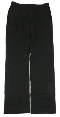 Černé společenské chino kalhoty Next