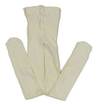 Smetanové punčocháče H&M