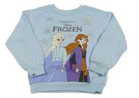 Světlemodrá mikina s Frozen Disney