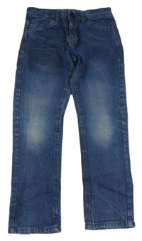 Tmavomodré rifle Okay