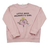Světlerůžová mikina Little Miss