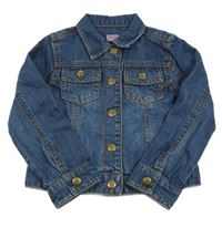 Tmavomodrá riflová bunda F&F