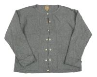 Šedý propínací svetr Manor 