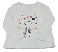 Bílá tunika s obličejem Lupilu