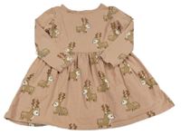 Starorůžové šaty s koloušky H&M