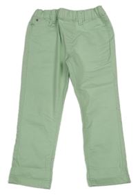 Světlezelené džegíny 