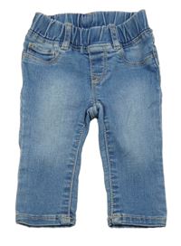 Světlemodré teplákové rifle GAP 