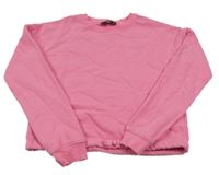 Růžová crop mikina C&A