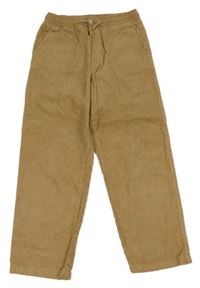 Hnědé PULL ON manšestráky H&M