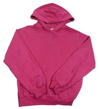 Tmavorůžová mikina s kapucí H&M