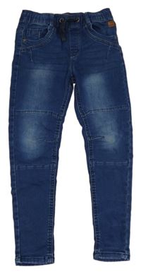 Modré teplákové skinny rifle Y.F.K.