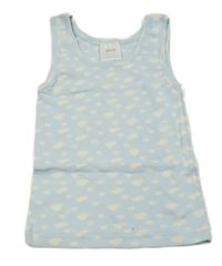 Světlemodré tílko s mraky